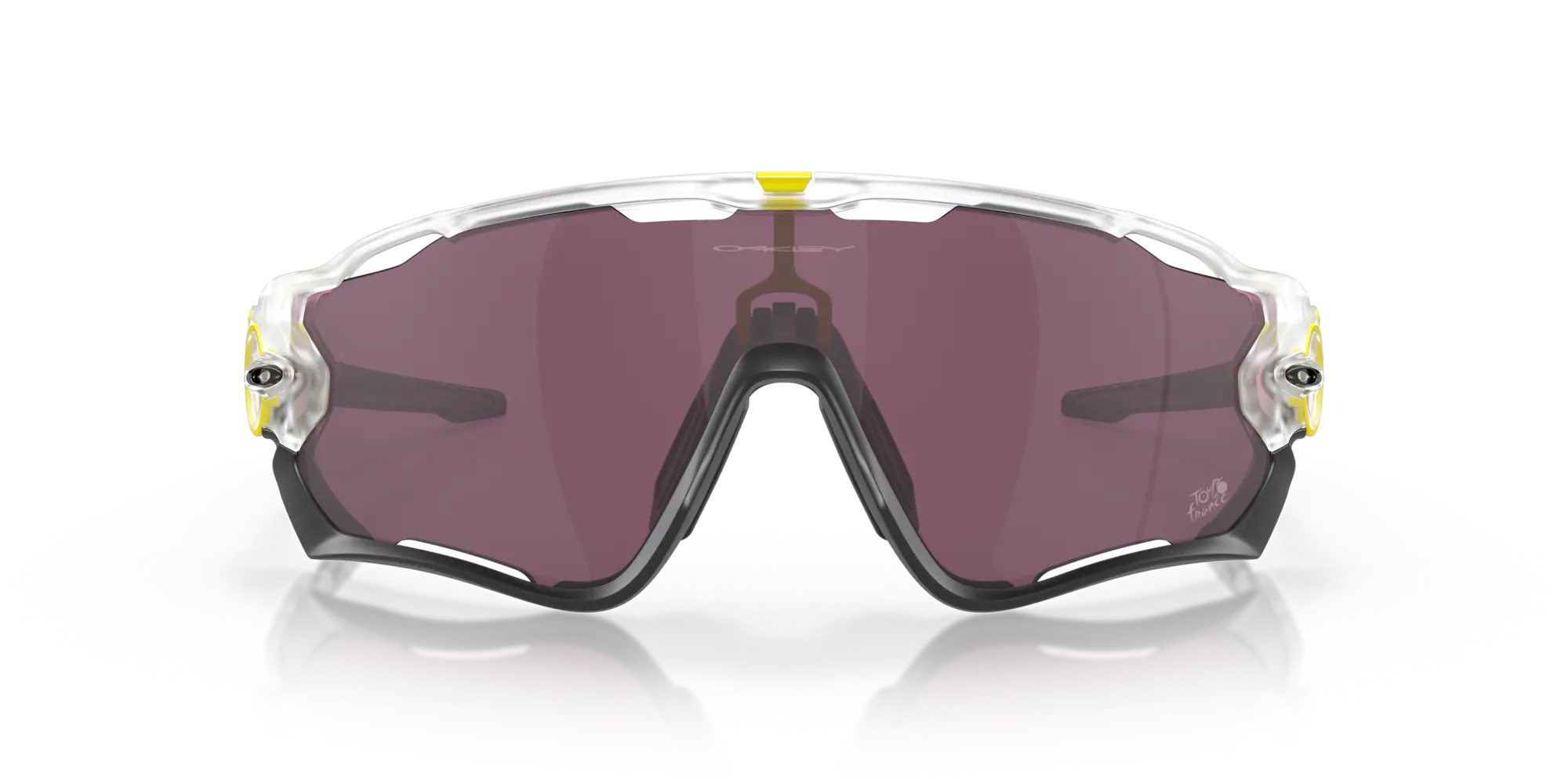 Oakley Sunglasses JAWBREAKER Tour de France 2022 Matte Clear/Prizm Road Black OO9290-72