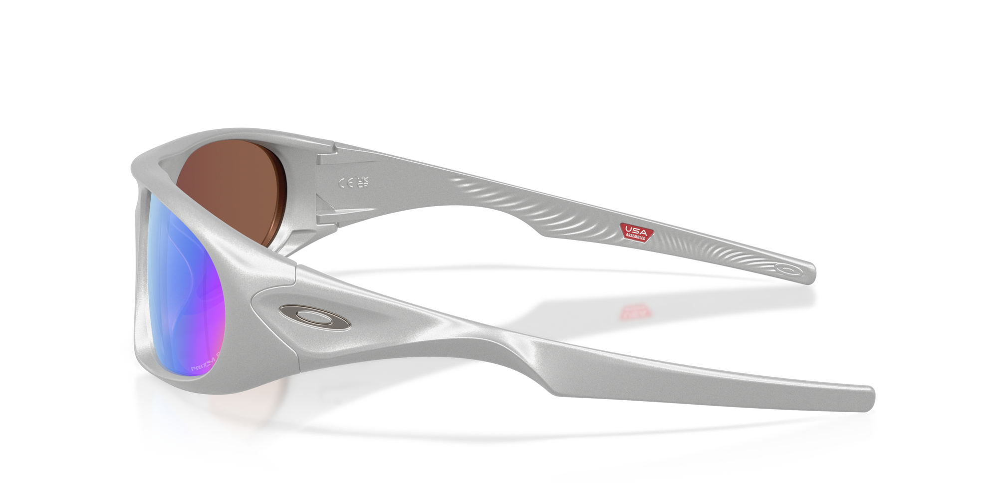 Oakley Okulary przeciwsłoneczne NEOFORMA X-Silver / Prizm Deep Water Polarized OO9528-07