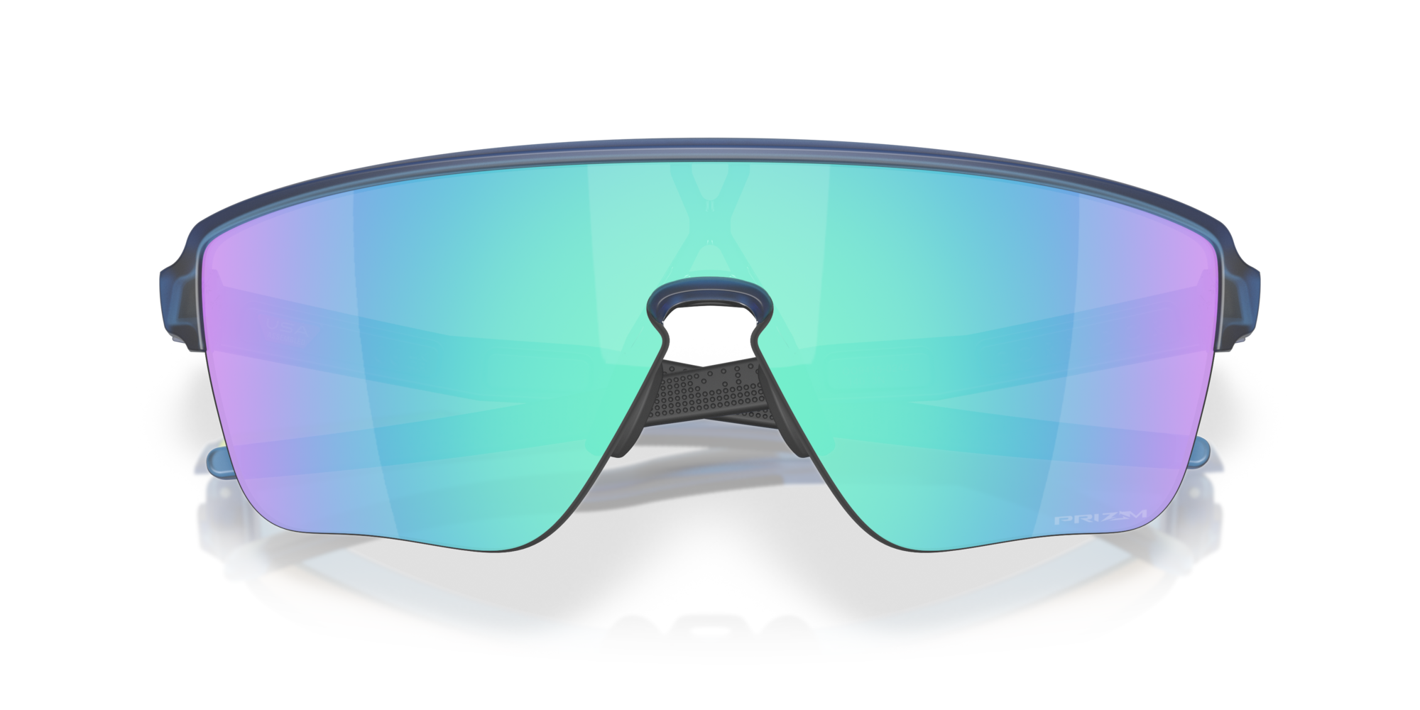 Oakley Okulary przeciwsłoneczne CORRIDOR SQ Matte Transparent Blue / Prizm Sapphire OO9415-02