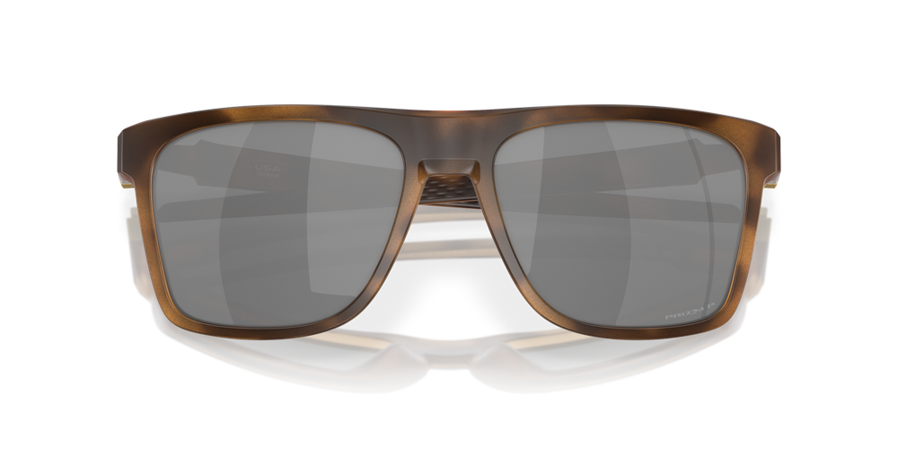 Oakley Okulary przeciwsłoneczne Matte Brown Tortoise / Prizm Black Polarized LEFFINGWELL OO9100-18