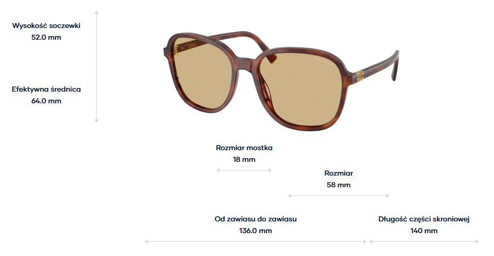 Miu Miu Sunglasses MUB01S-26E10R