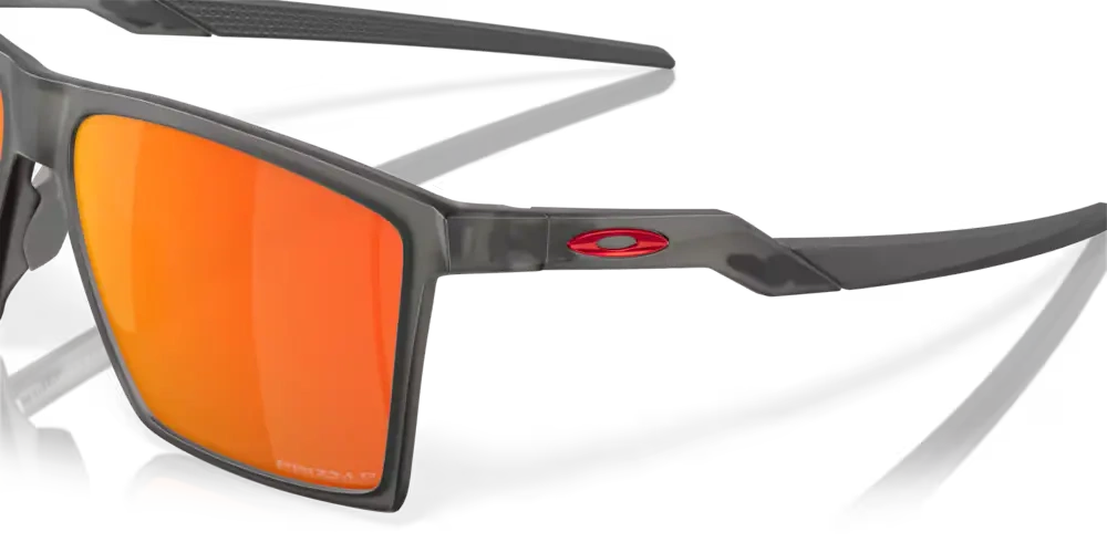 Oakley Sunglasses FUTURITY SUN Satin Grey Smoke / Prizm Ruby Polarized OO9482-04