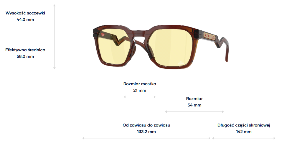 Oakley Okulary przeciwsłoneczne HSTN SQ 100 Thieves Collection Dark Amber / Prizm Gaming™ 2.0 OO9533-10