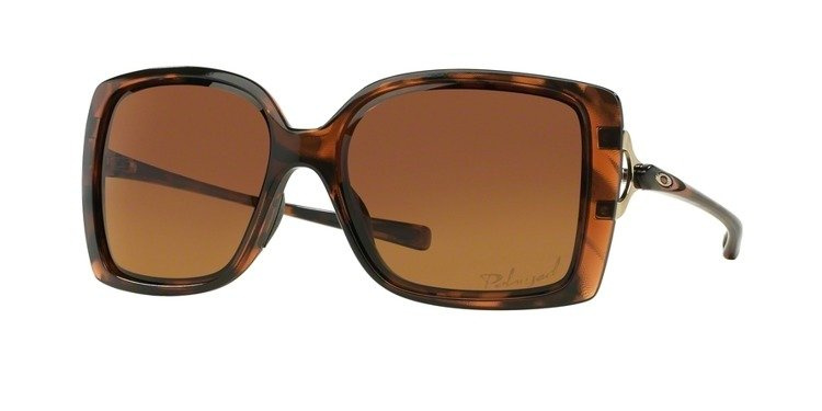 OAKLEY Okulary SPLASH Tortoise / Brown Gradient Polarized OO9258-03