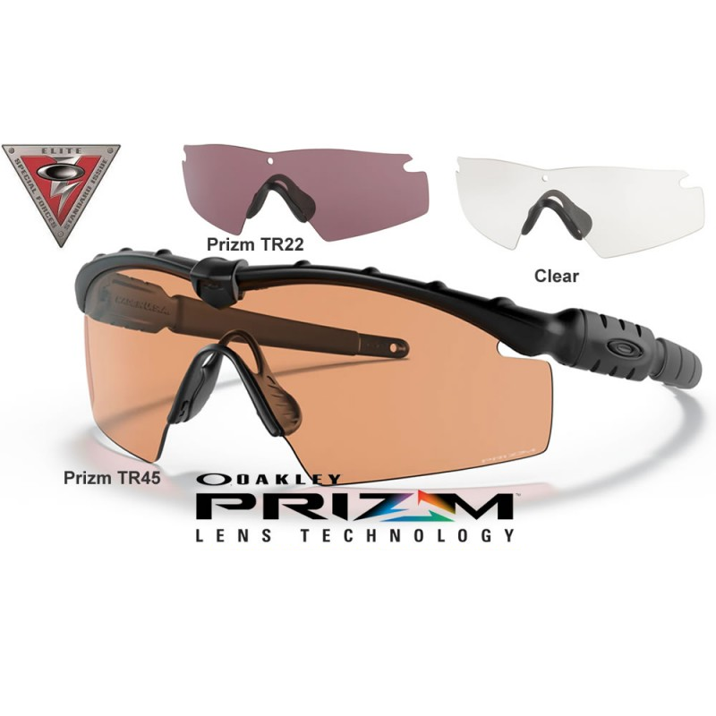 Oakley Okulary przeciwsłoneczne Balistyczne SI M FRAME 2.0 Matte Black/Clear OO9213-07