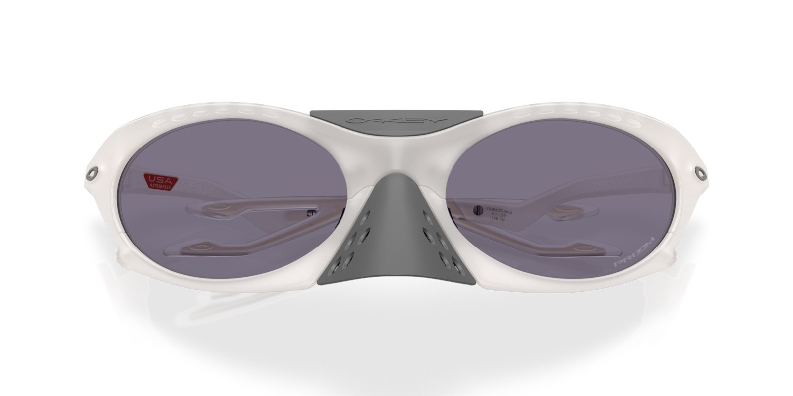 Oakley Okulary przeciwsłoneczne PLANTARIS Matte Vapor / Prizm Grey OO9437-06