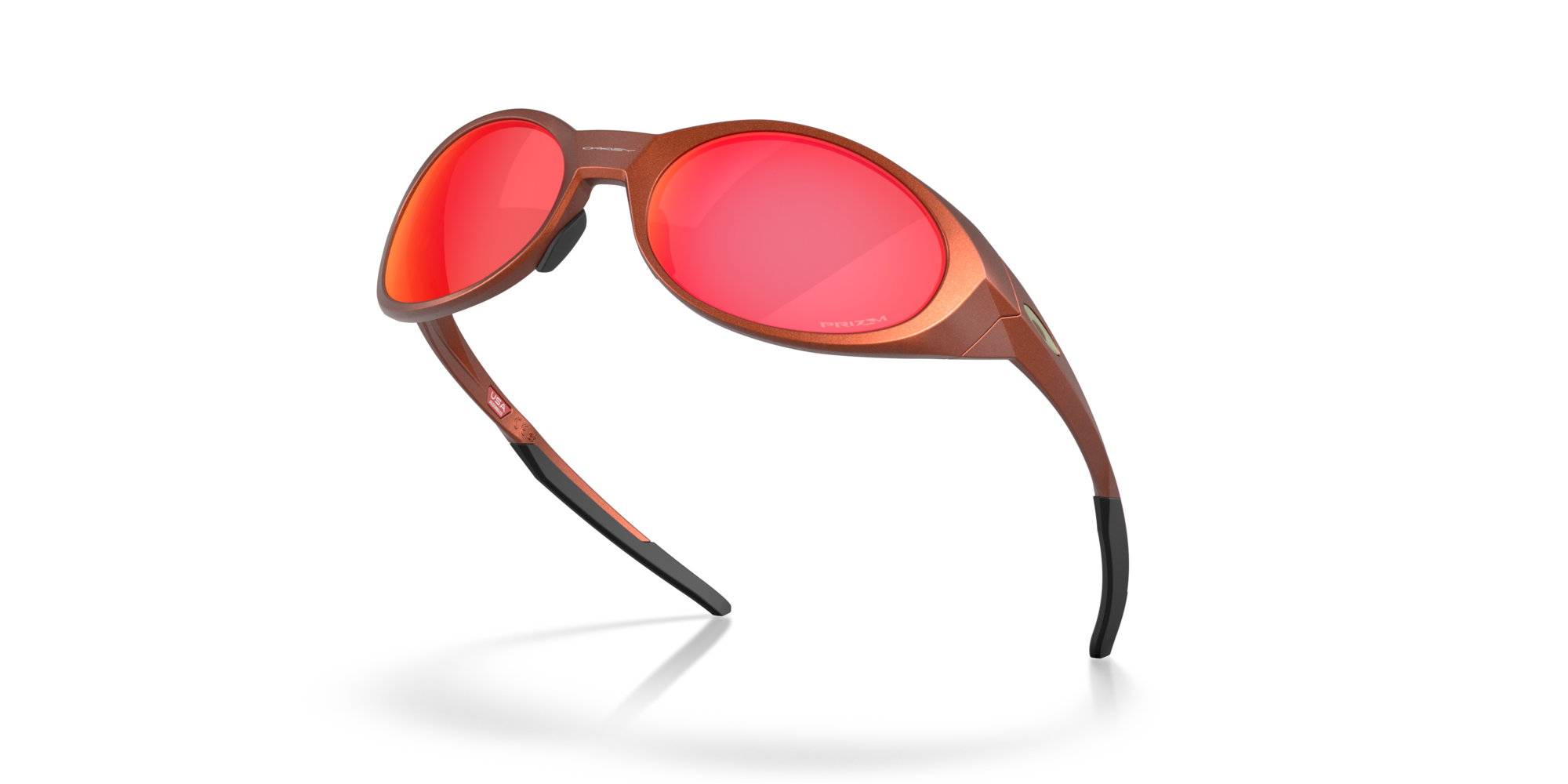 Oakley Okulary przeciwsłoneczne EYEJACKET REDUX Fire orange / Prizm trail torch OO9438-25