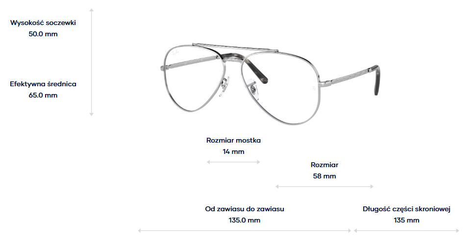 Ray-Ban Optical frame NEW AVIATOR RX3625V-2501