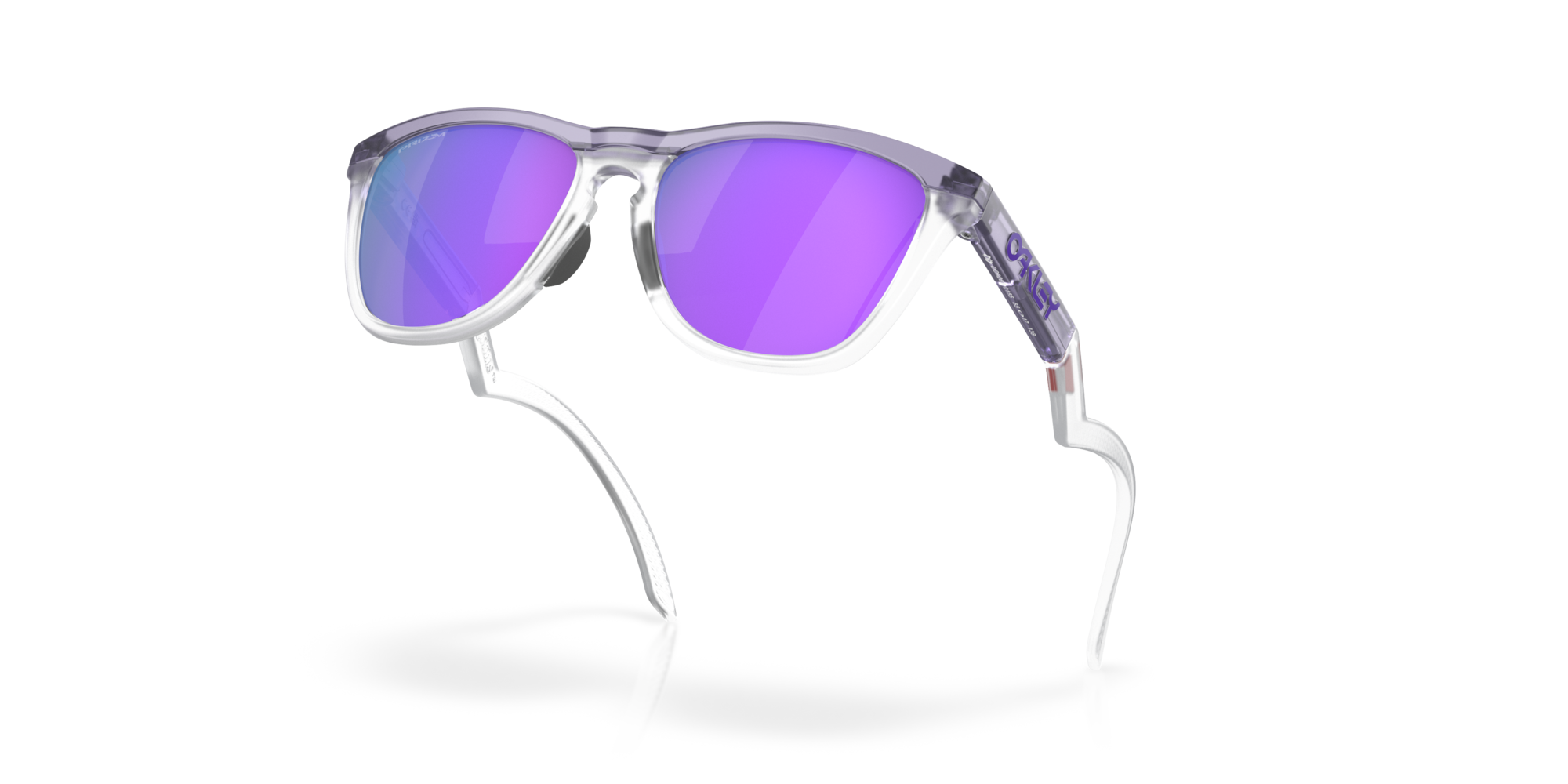 Oakley Okulary przeciwsłoneczne FROGSKINS HYBRID Matte Lilac/Matte Clear/Prizm Violet OO9289-01