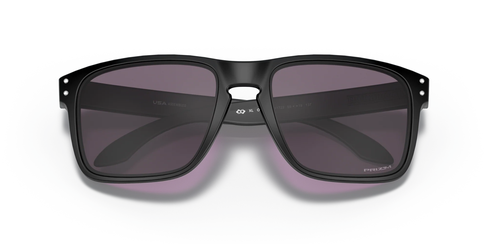 OAKLEY Okulary przeciwsłoneczne HOLBROOK XL Matte Black/Prizm Grey OO9417-22