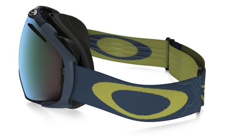 OAKLEY Gogle AIRBRAKE Military Recon Green/Prizm Jade Iridium & Prizm Sapphire Iridium OO7037-56