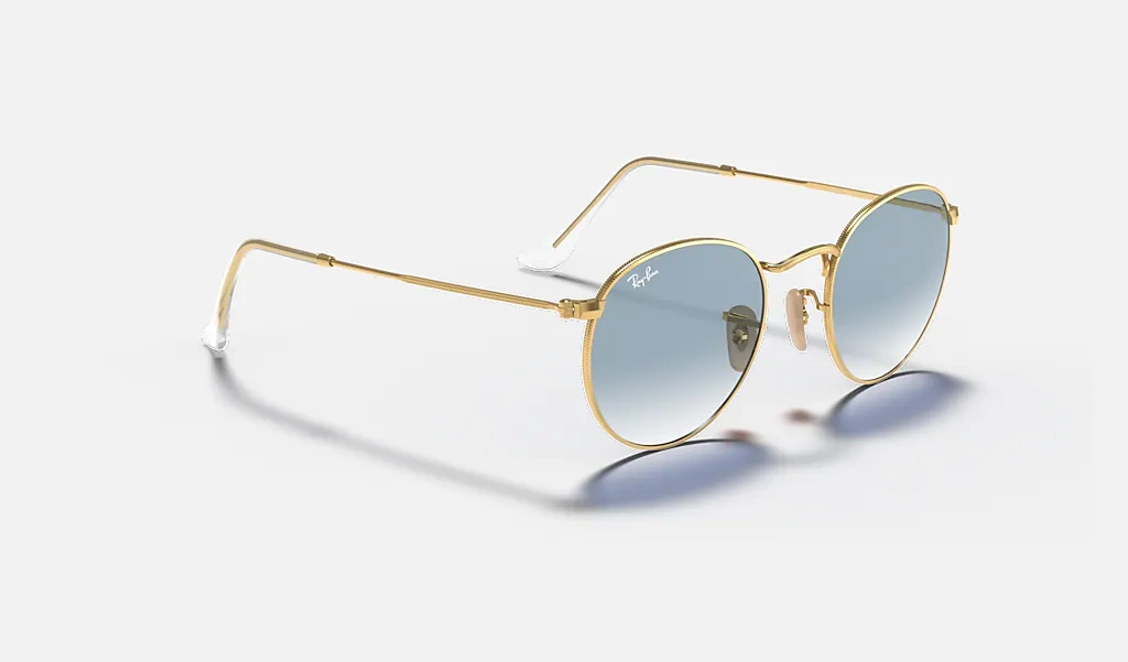 Ray-Ban Okulary przeciwsłoneczne ROUND FLAT LENSES RB3447N-001/3F