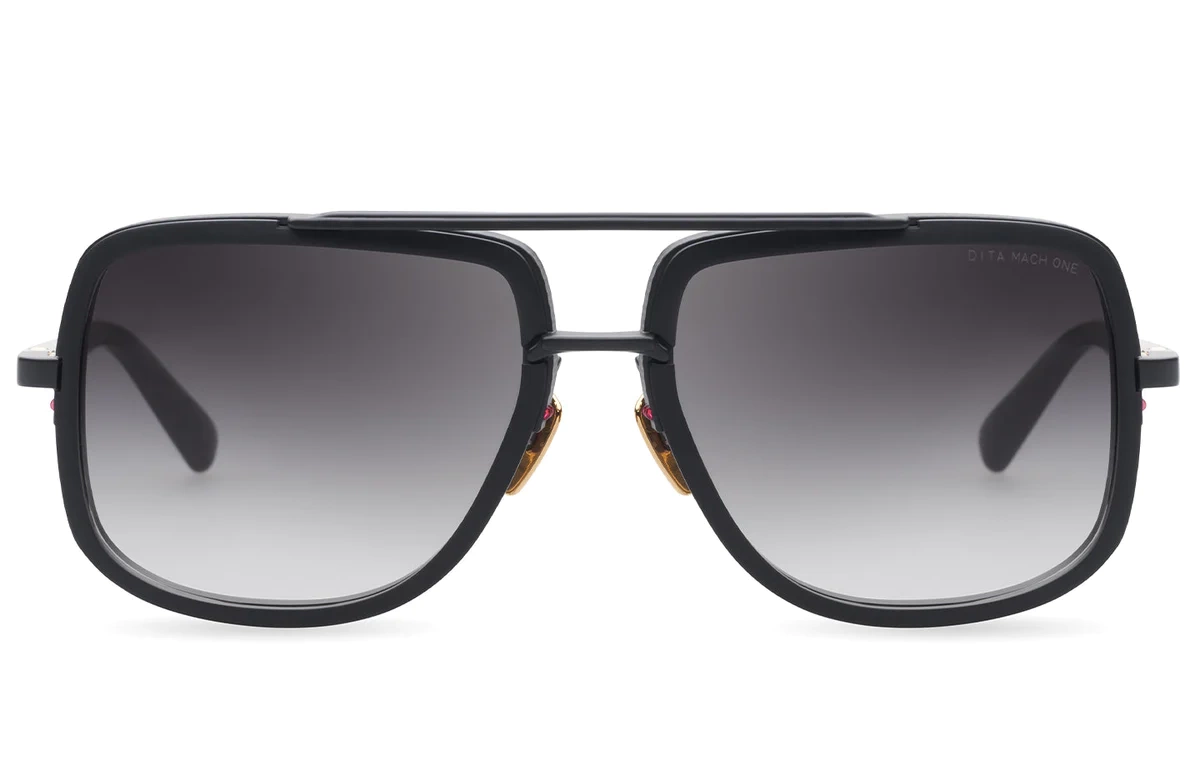 Dita Okulary przeciwsłoneczne MACH-ONE DRX-2030-G-BLK-18K-59