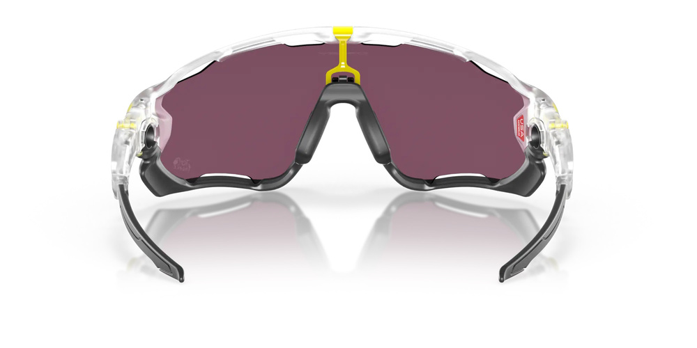 Oakley Okulary przeciwsłoneczne JAWBREAKER Tour de France 2022 Matte Clear/Prizm Road Black OO9290-72