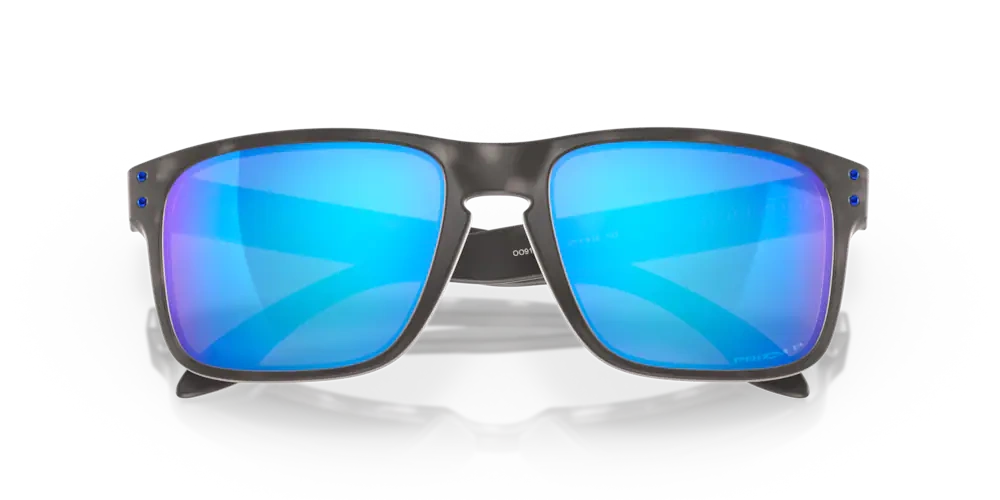 Oakley Okulary przeciwsłoneczne HOLBROOK Matte Black Tortoise / Prizm Sapphire Polarized OO9102-G7