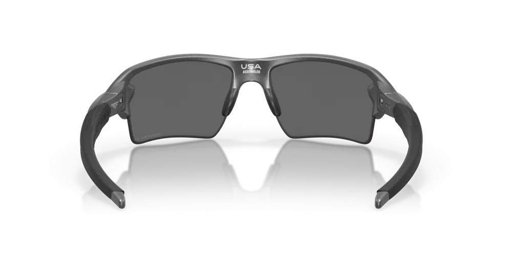 Oakley Okulary przeciwsłoneczne FLAK 2.0 XL Steel/Prizm Black Polarized OO9188-F8