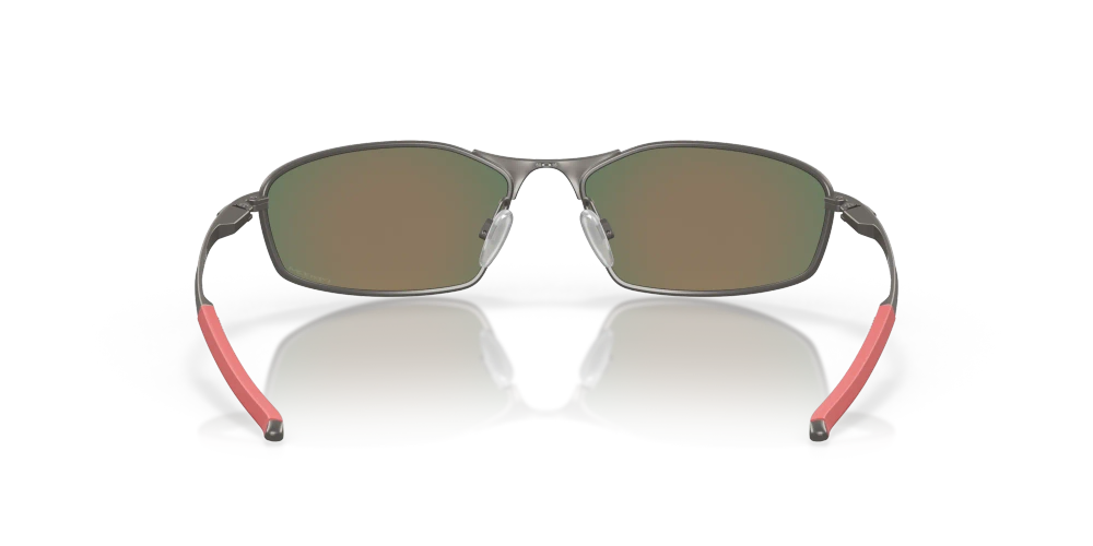 Oakley Sunglasses WHISKER Matte Gunmetal/Prizm Ruby OO4141-02