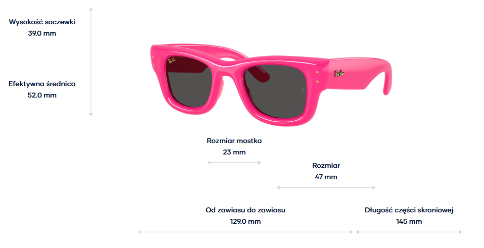 Ray-Ban Okulary przeciwsłoneczne WAYFARER PUFFER RB4940-683287