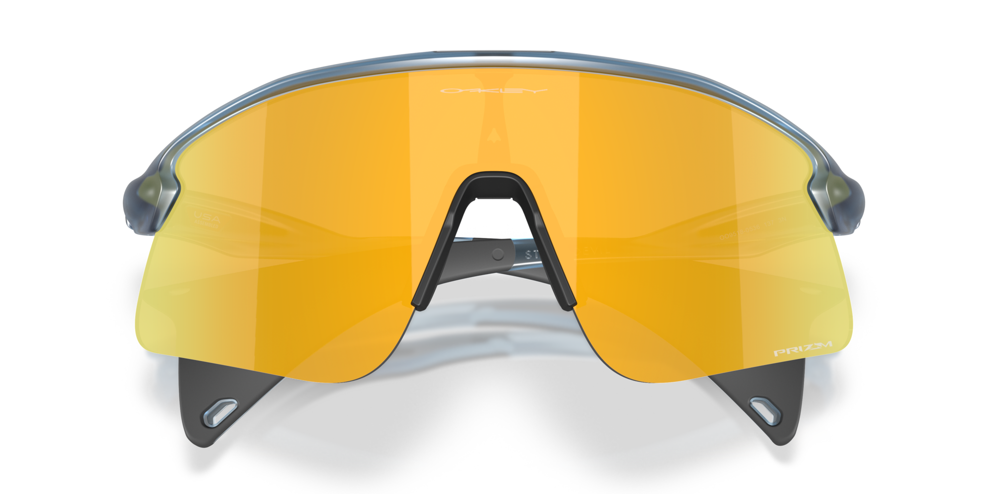 Oakley Okulary przeciwsłoneczne Stunt Devil S Matte Transparent Abyss / Prizm 24k OO9518-05