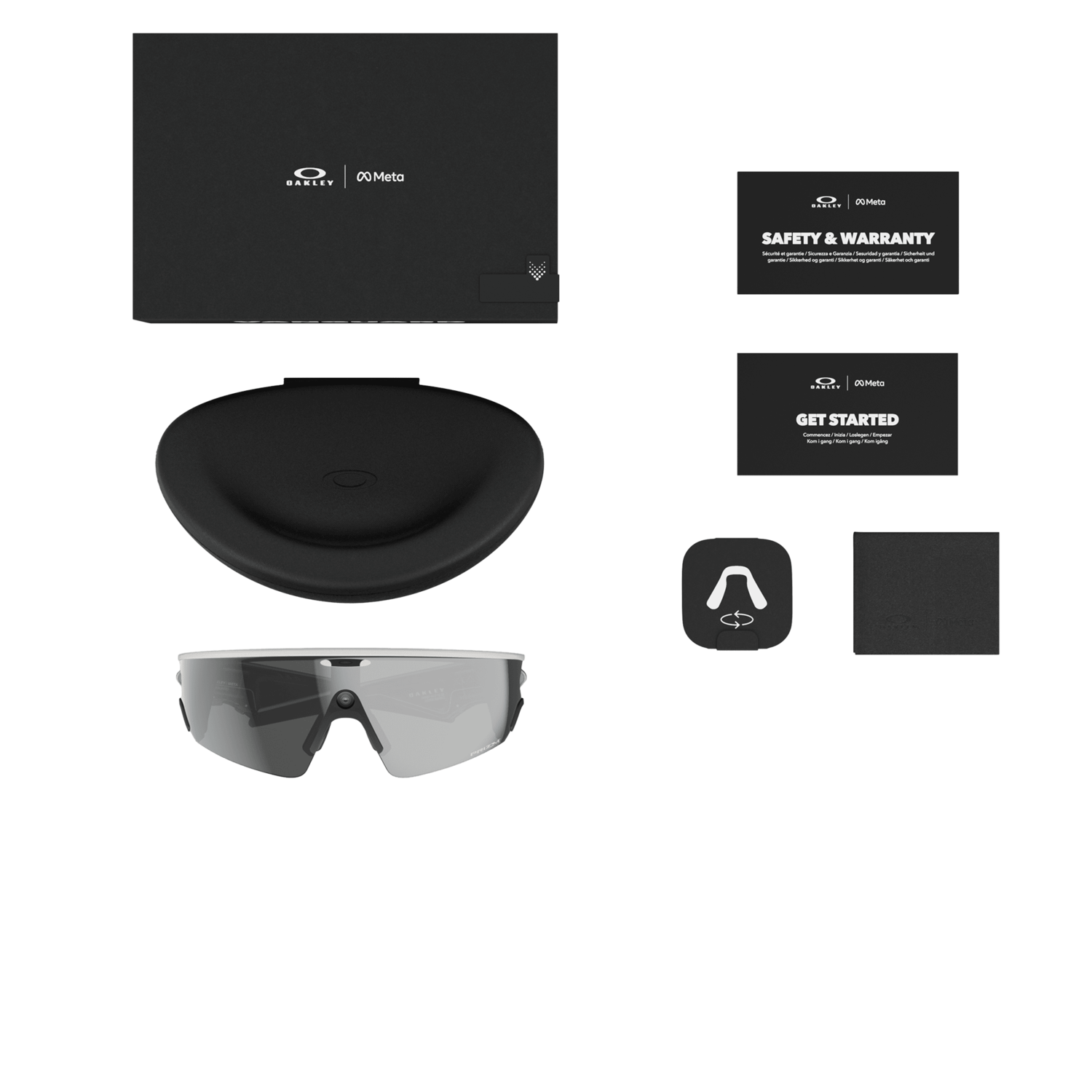 Oakley Meta Vanguard - sportowe okulary Meta AI z kamerą OW8001-05