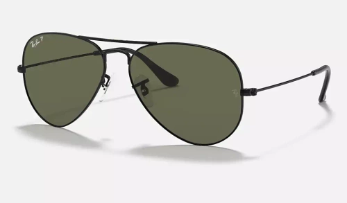 Ray-Ban Okulary przeciwsłoneczne z polaryzacją AVIATOR LARGE METAL RB3025 - 002/58