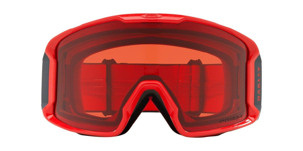 Oakley Goggles Line Miner Red Forged Iron / Prizm Snow Rose OO7070-39