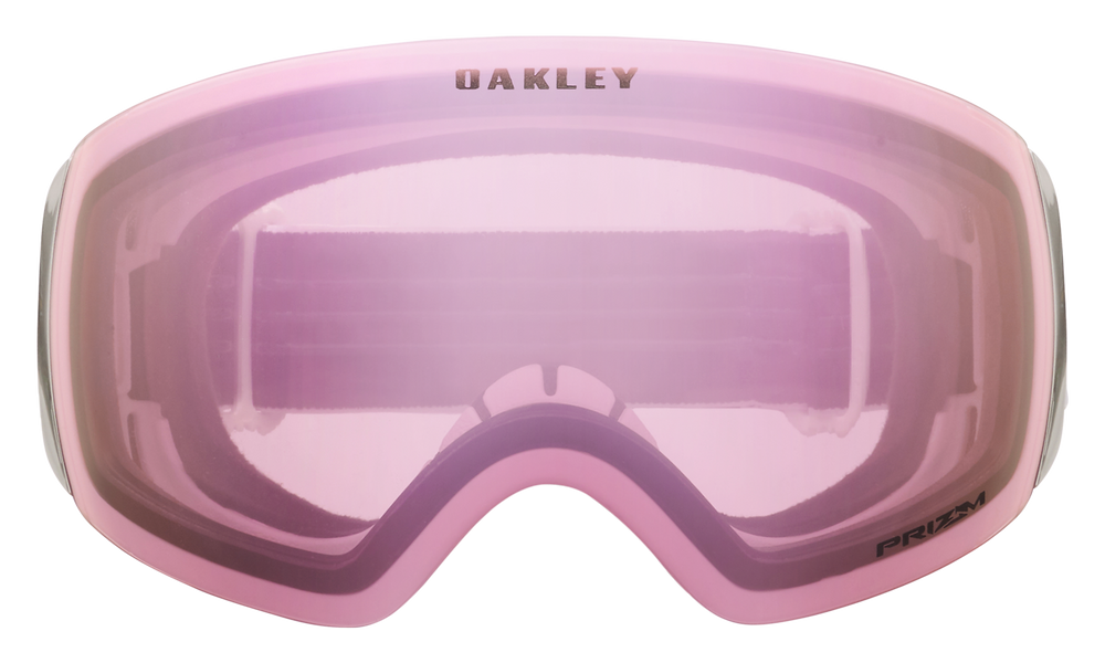 OAKLEY Gogle Snow FLIGHT DECK M Matte White/Prizm Snow Hight Intensity Pink OO7064-48
