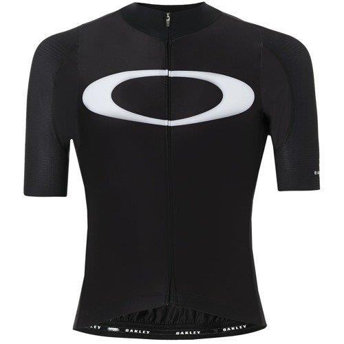 OAKLEY Koszulka kolarska Premium Branded Road Jersey Black 434143-02E