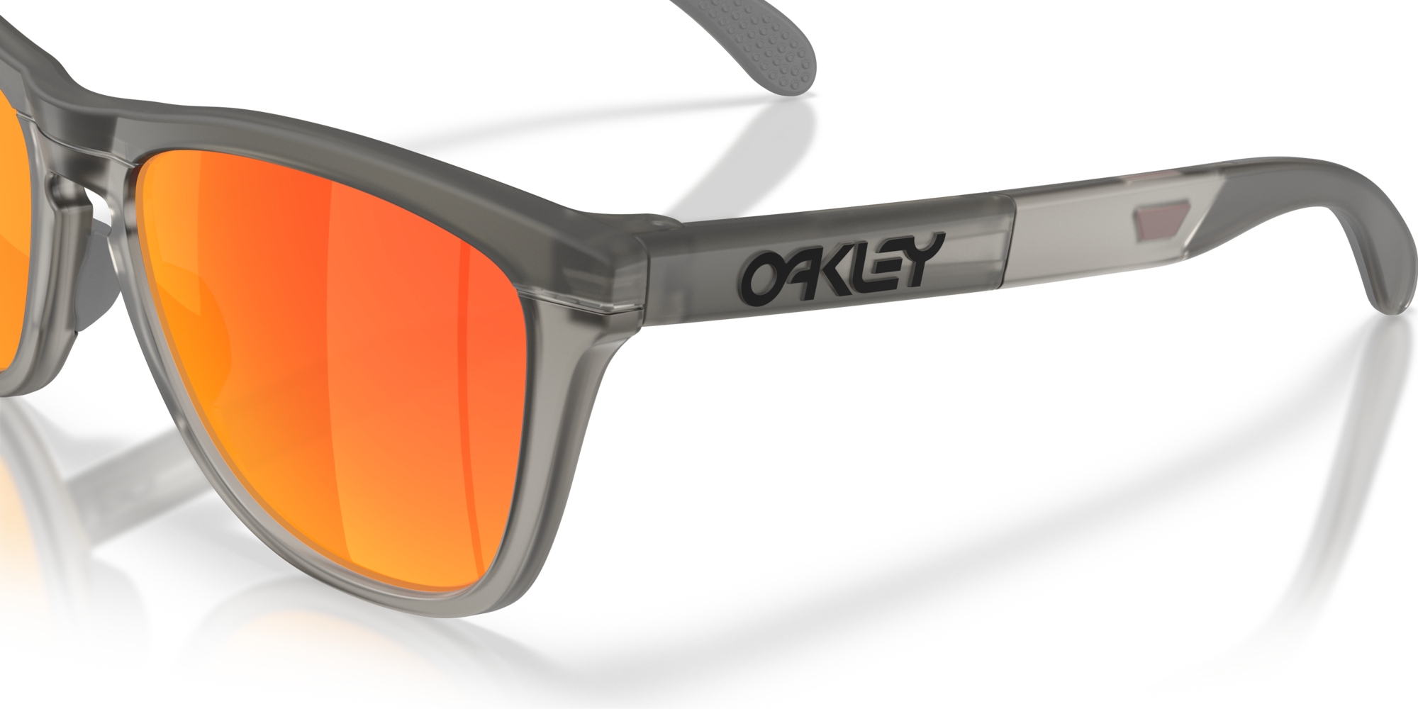 Oakley Okulary przeciwsłoneczne Frogskins Range XL Matte Grey Smoke/Grey Ink / Prizm Ruby OO9503-01