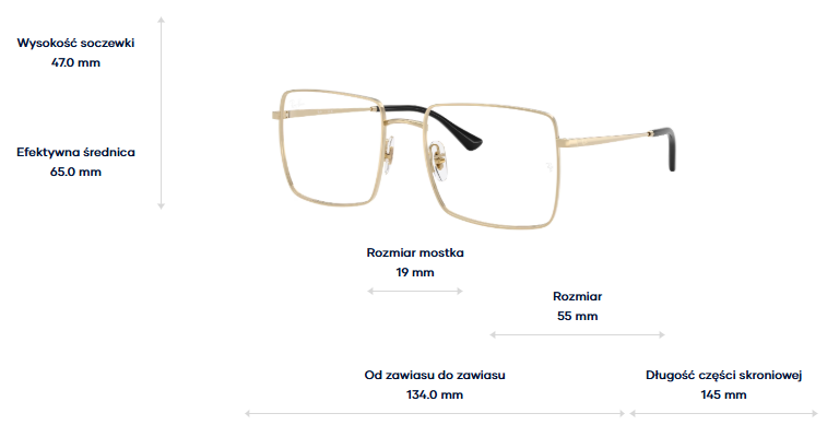Ray-Ban Okulary korekcyjne RX6553-2993