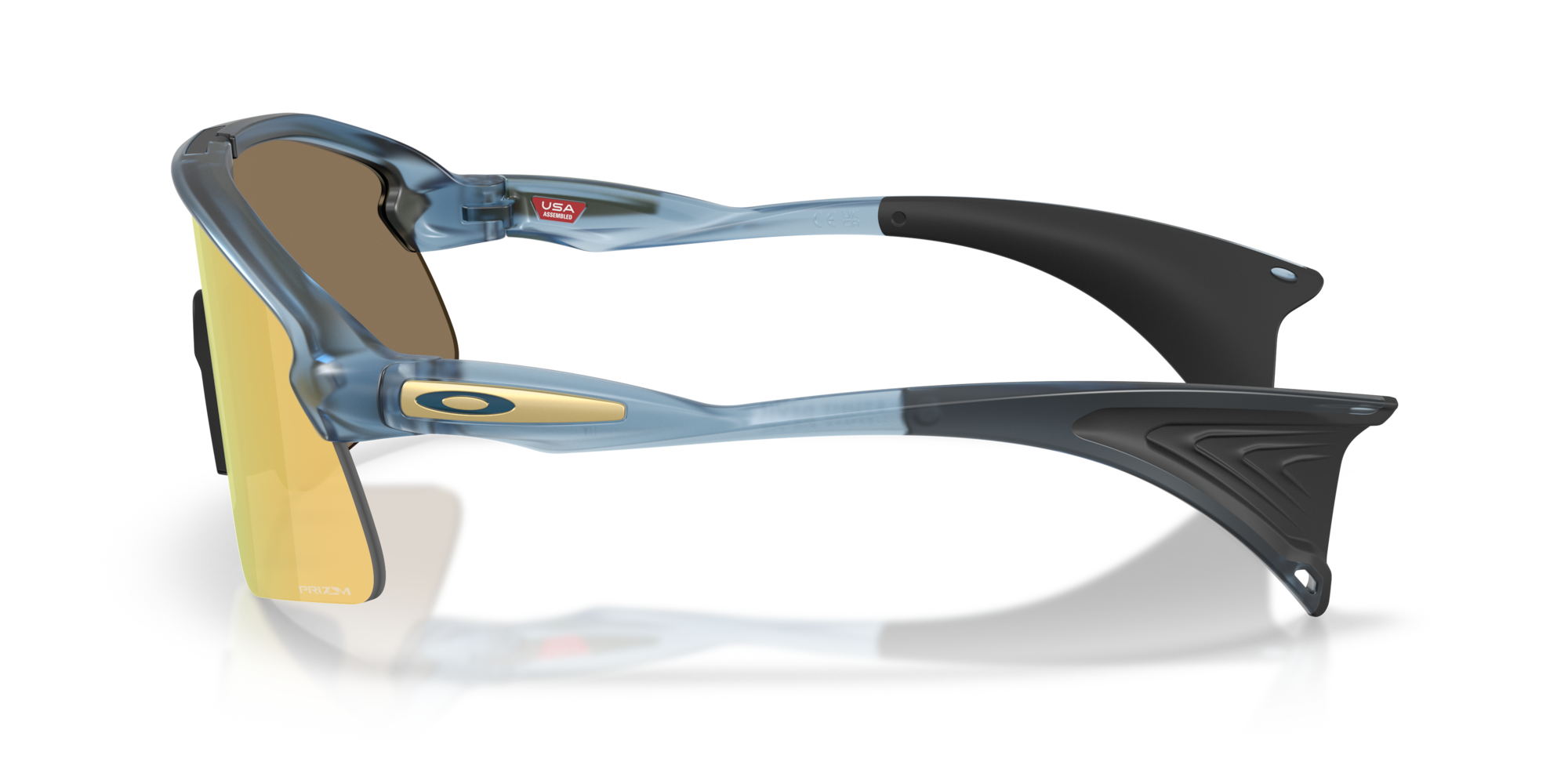 Oakley Okulary przeciwsłoneczne Stunt Devil S Matte Transparent Abyss / Prizm 24k OO9518-05