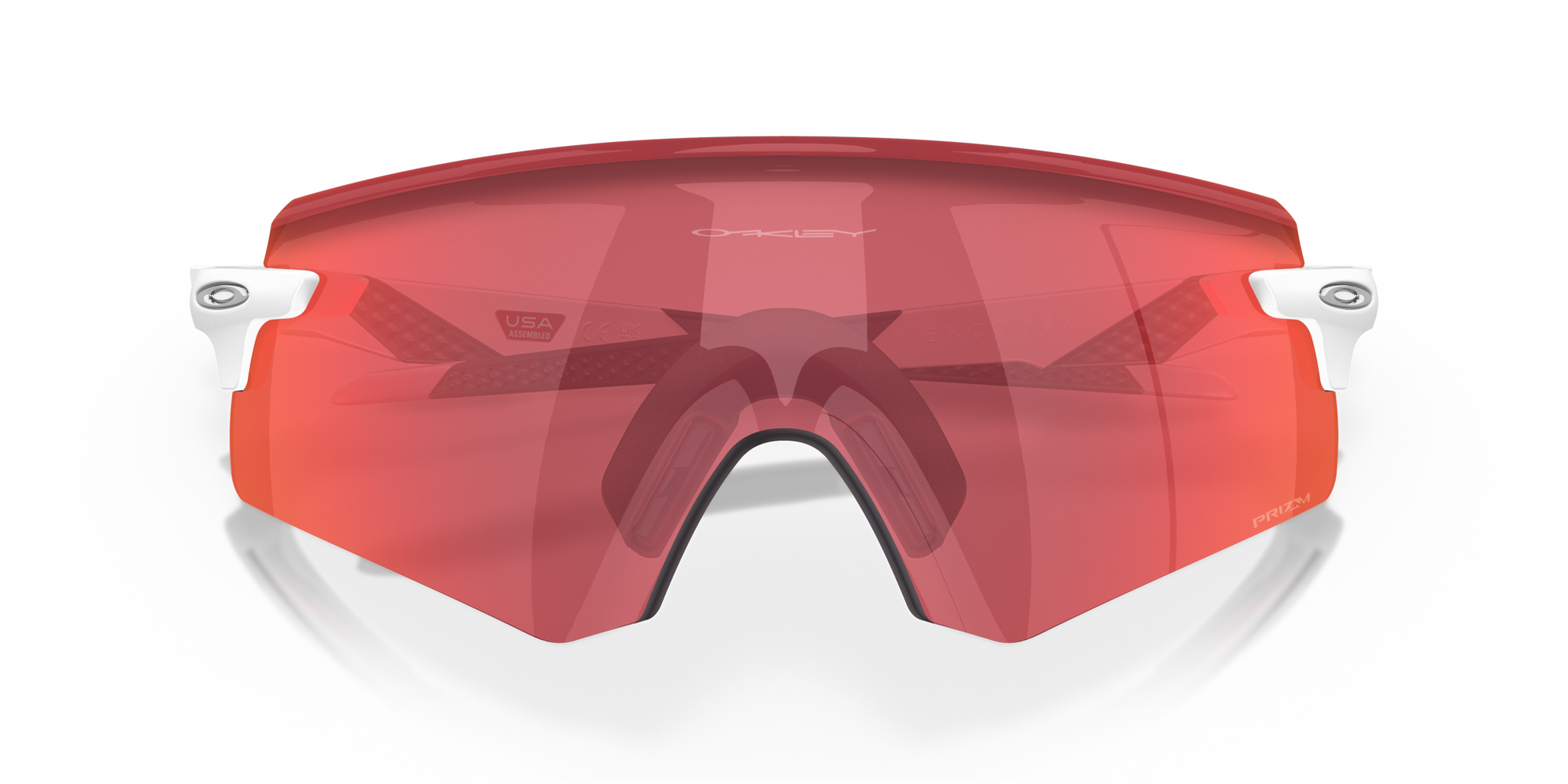 Oakley Sunglasses ENCODER Matte White / Prizm Trail Torch OO9471-19