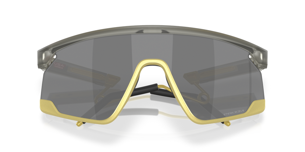 Oakley Okulary przeciwsłoneczne BXTR Metal Matte Grey Ink/Vintage Gold / Prizm Black OO9237-14