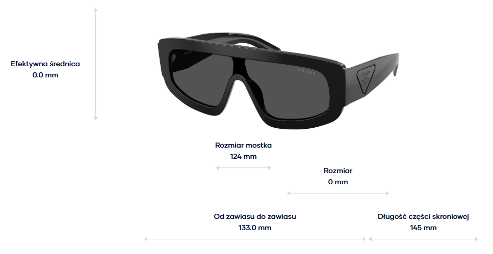 Prada Sunglasses PR D10S-16K08Z