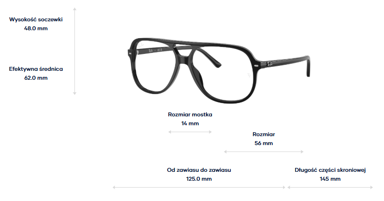 Ray-Ban Okulary korekcyjne RX5698-2000