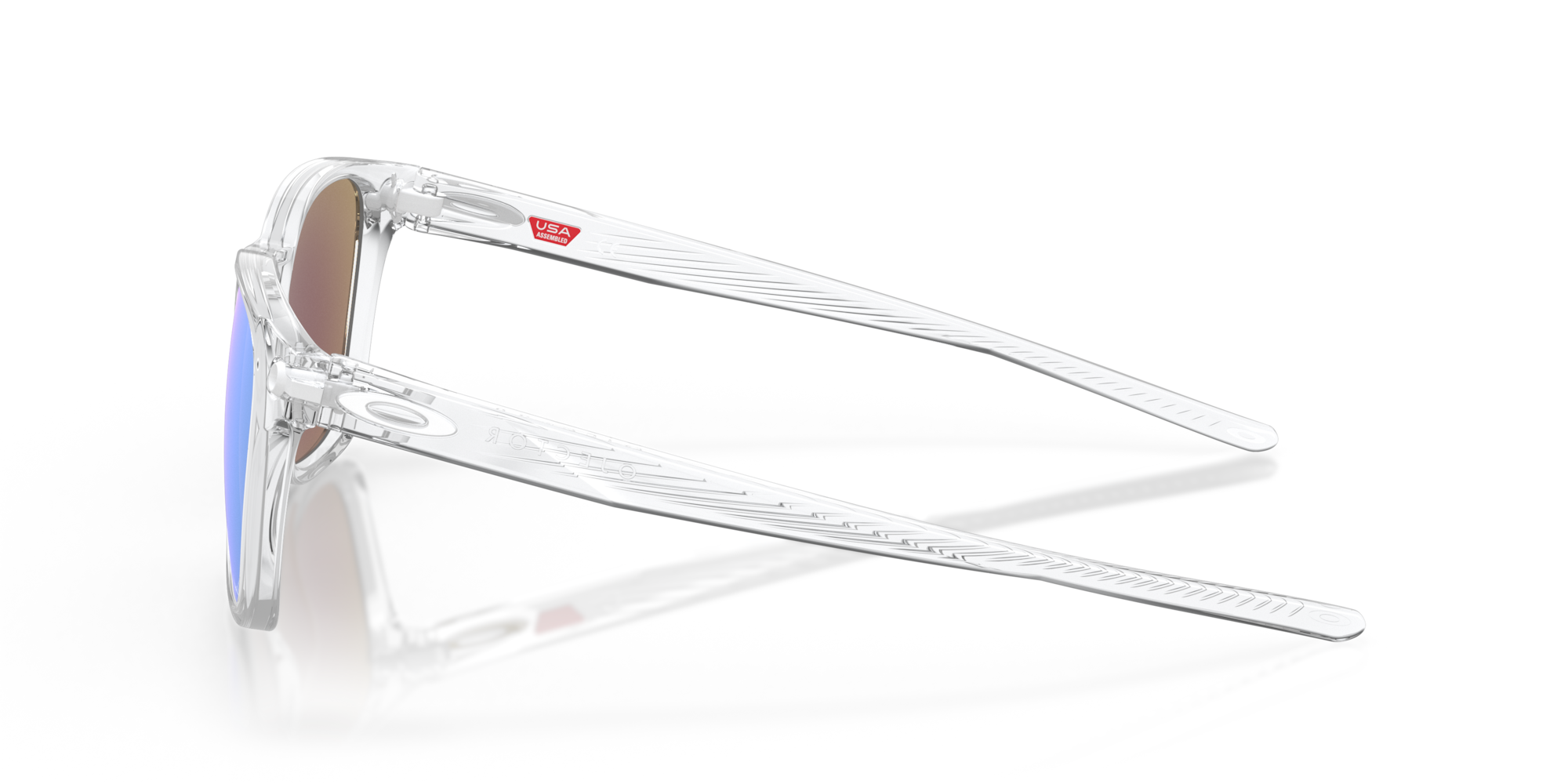 Oakley Sunglasses OJECTOR Polished Clear/Prizm Sapphire OO9018-02