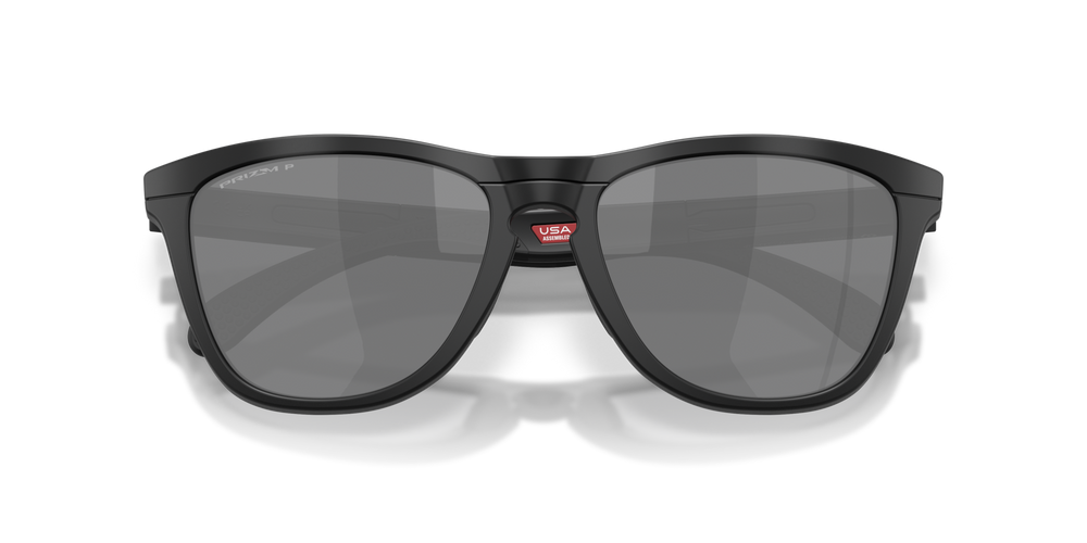 Oakley Okulary przeciwsłoneczne Frogskins Range XL Matte Tortoise Grey Smoke/Matte Black / Prizm Black Polarized OO9503-08