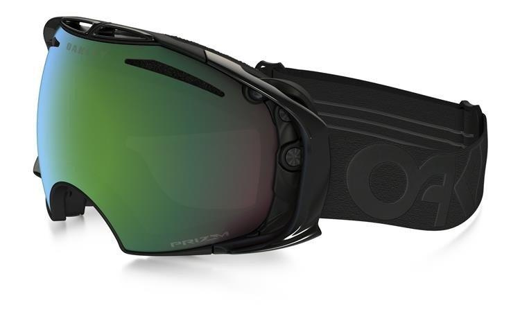 OAKLEY Gogle AIRBRAKE Jet Black/Prizm Jade Iridium & Prizm High Pink Iridium OO7037-43