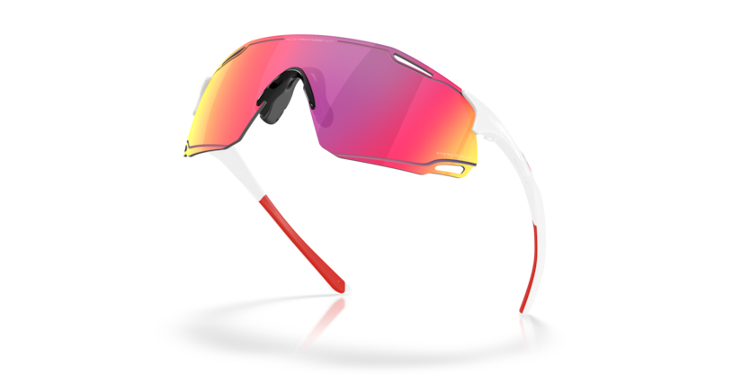 Oakley Okulary przeciwsłoneczne CYBR DYNO Polished White / Prizm Road OO9513D-03