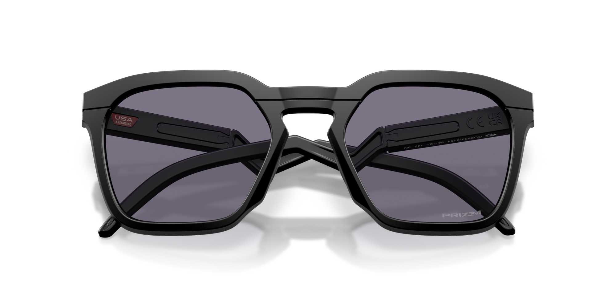 Oakley Okulary przeciwsłoneczne HSTN SQ Matte Black / Prizm Grey OO9533-01