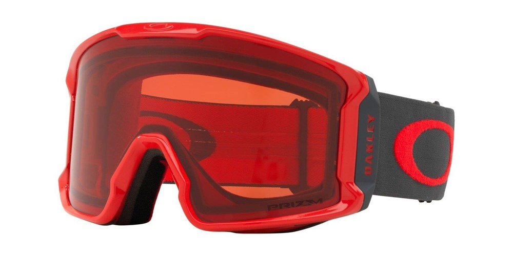 Oakley Goggles Line Miner Red Forged Iron / Prizm Snow Rose OO7070-39