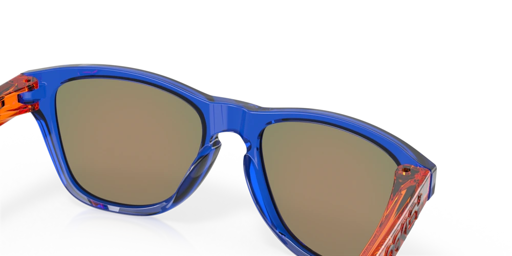 Oakley Sunglasses Junior FROGSKINS XXS Crystal Blue, Prizm Ruby OJ9009-06