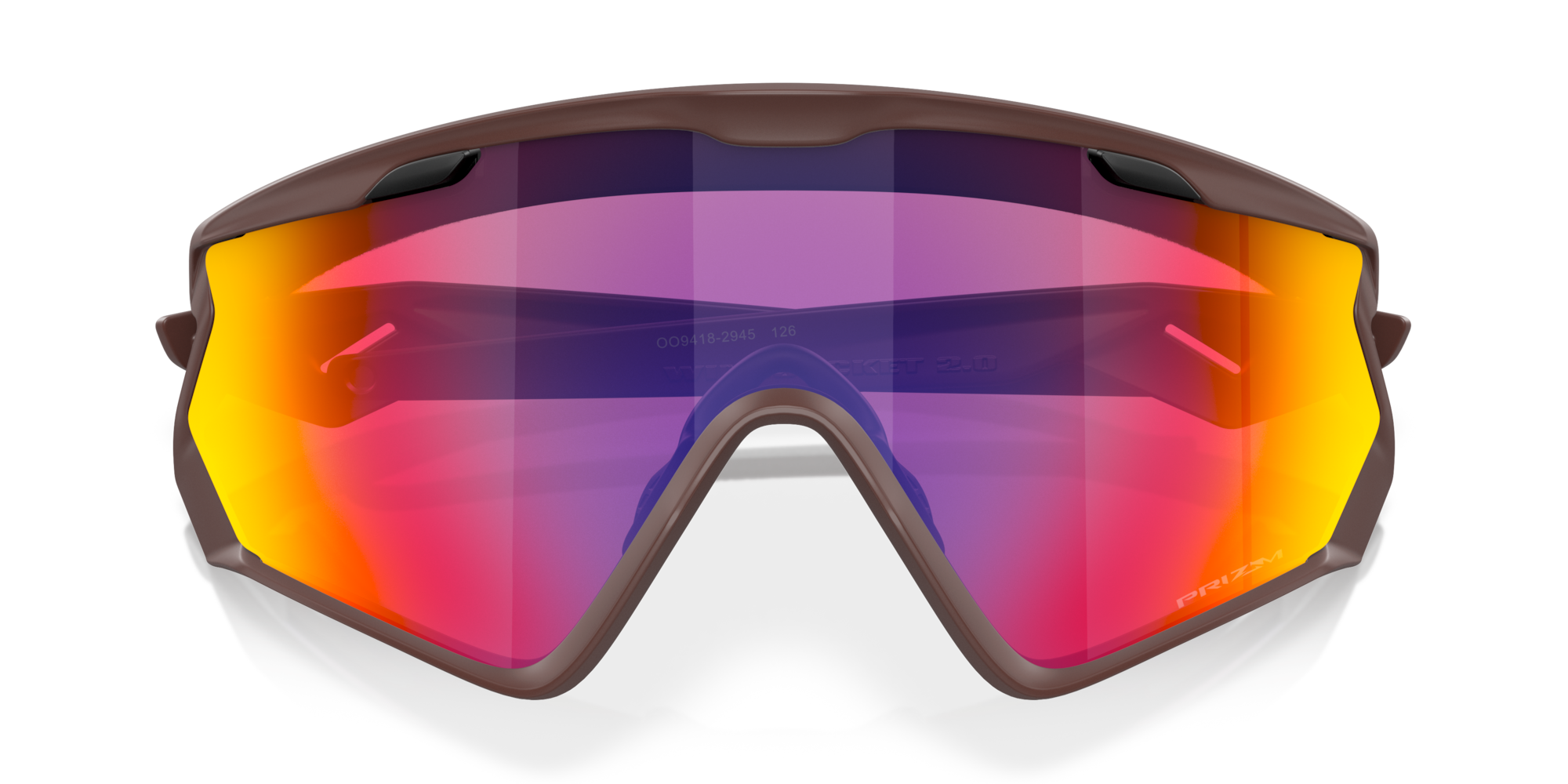 Oakley Okulary przeciwsłoneczne Wind Jacket 2.0 Matte Grenache/Prizm Road OO9418-29