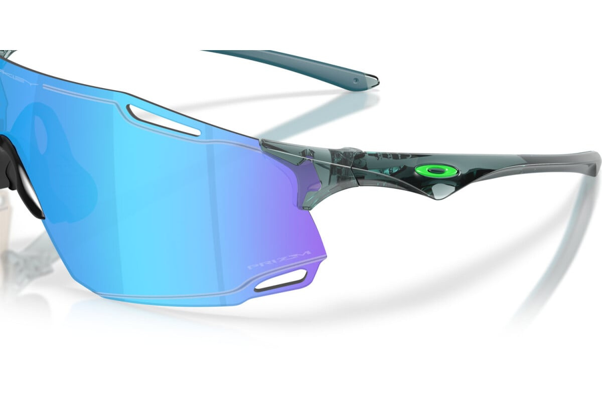 Oakley Okulary przeciwsłoneczne CYBR DYNO Polished Black / Prizm Sapphire OO9513D-02