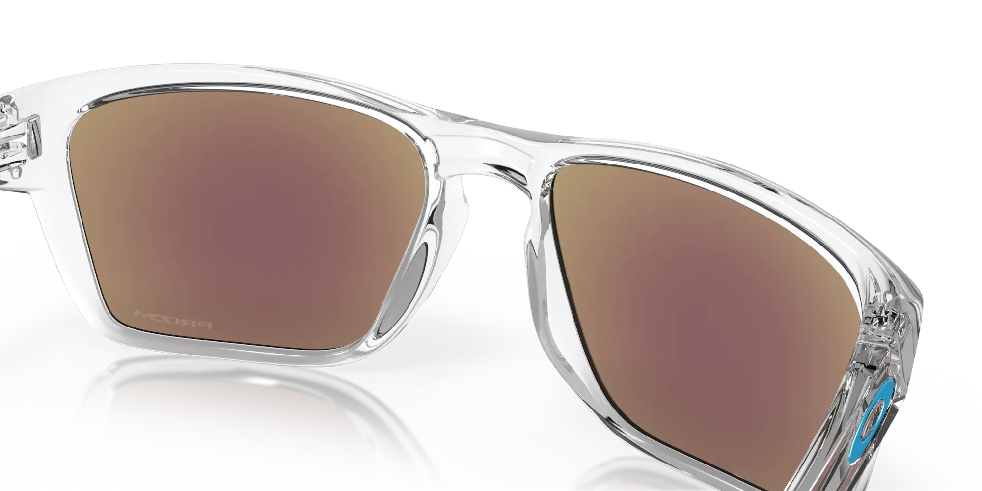 Oakley Sunglasses Sylas Polished Clear, Prizm Sapphire OO9448-04