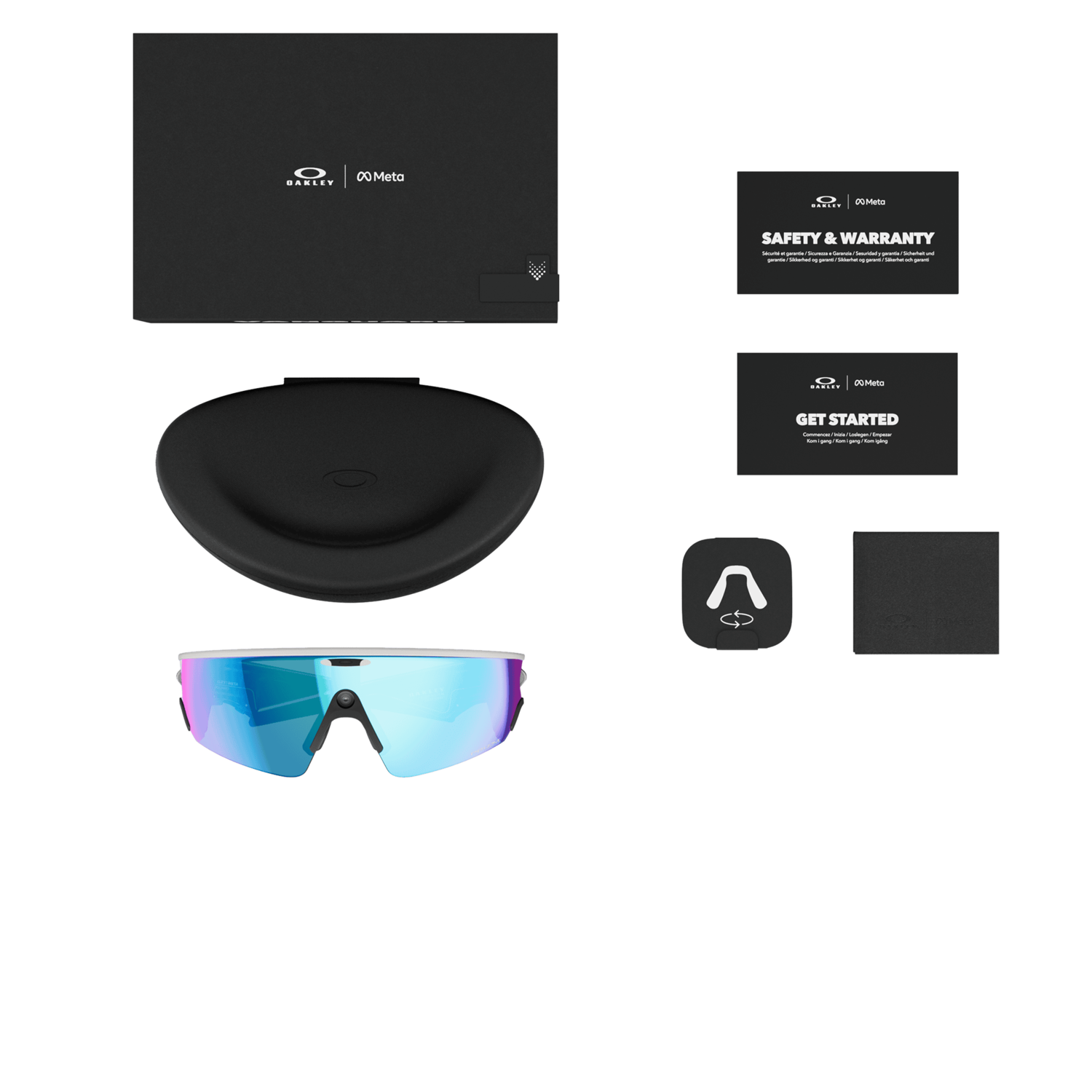 Oakley Meta Vanguard - sportowe okulary Meta AI z kamerą OW8001-06
