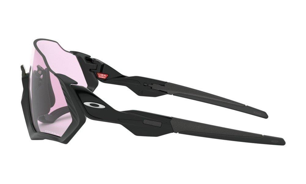 Oakley Okulary przeciwsłoneczne FLIGHT JACKET  Polished Black/Prizm Low Light OO9401-21