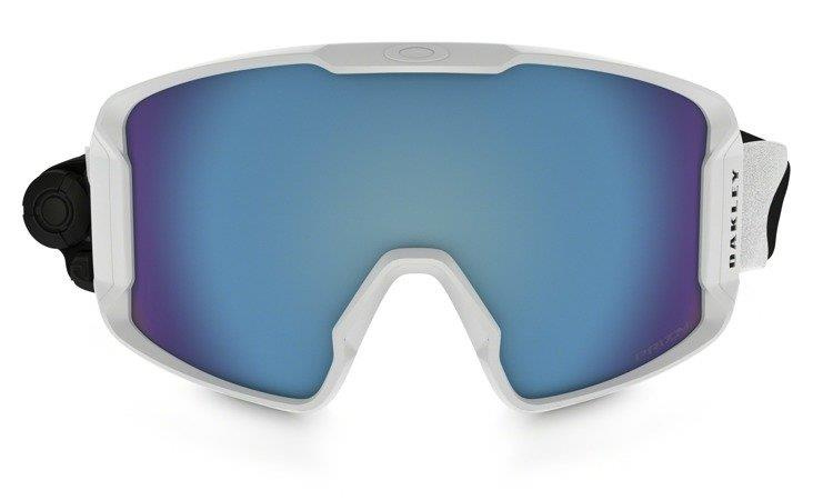 Gogle Oakley LINE MINER Matte White/Prizm Inferno Sapphire Iridium OO7070-19