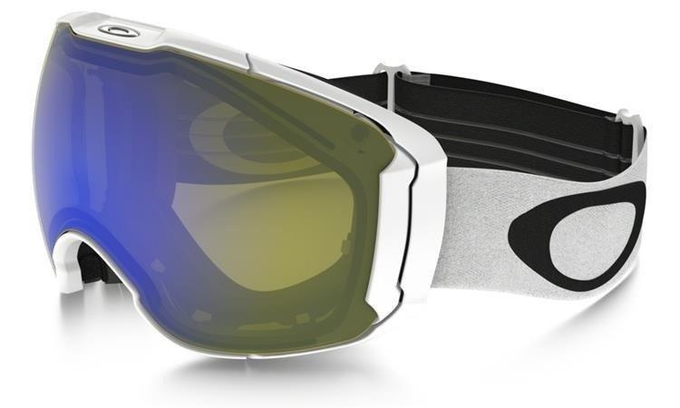 OAKLEY Gogle AIRBRAKE XL Polished White/High Intensity Yellow & Dark Grey OO7071-13