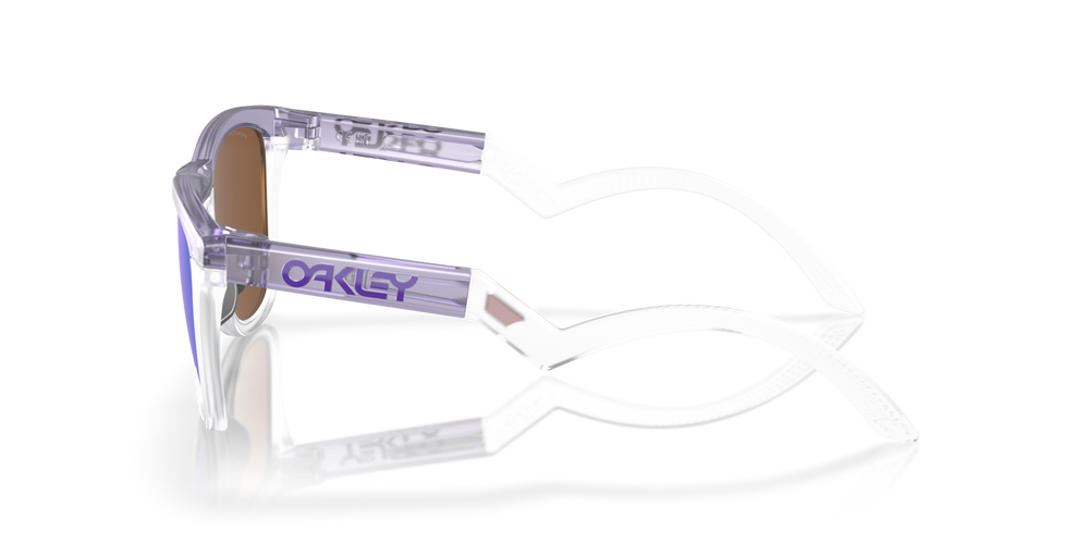 Oakley Okulary przeciwsłoneczne FROGSKINS HYBRID Matte Lilac/Matte Clear/Prizm Violet OO9289-01